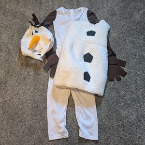 Disney Frozen Olaf costume, size Small